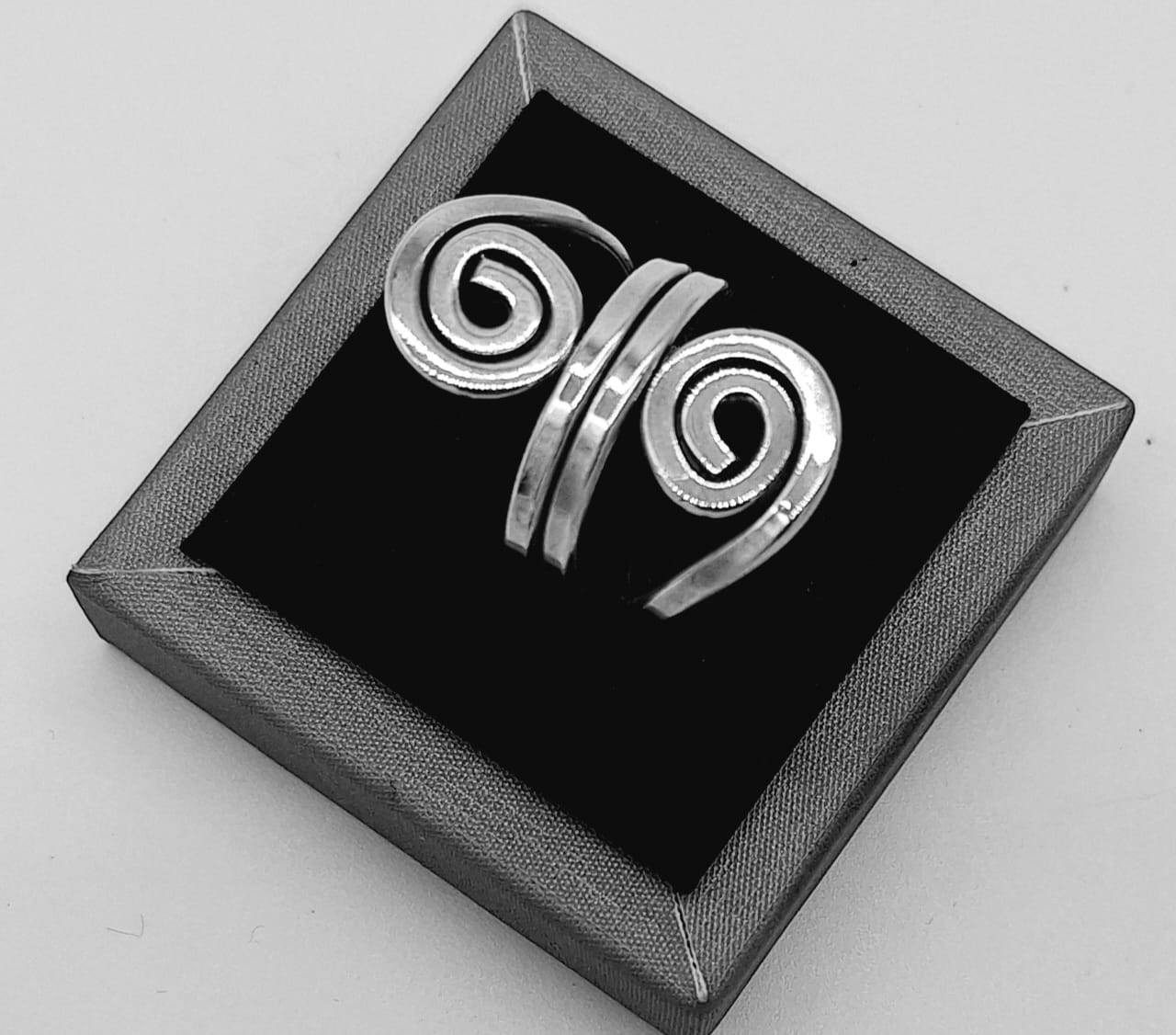 ANILLO PLATA LEY 925