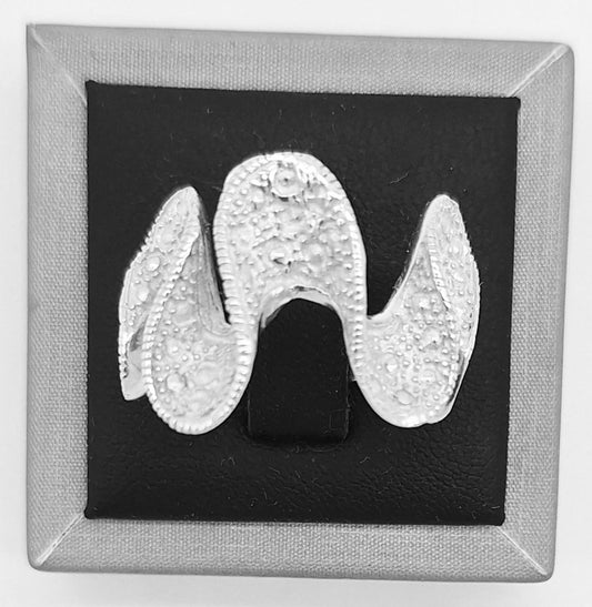 ANILLO  DIAMANTADA PLATA LEY 925