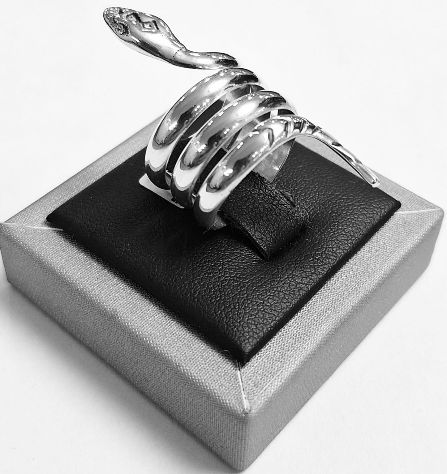 ANILLO SERPIENTE EN PLATA LEY 925