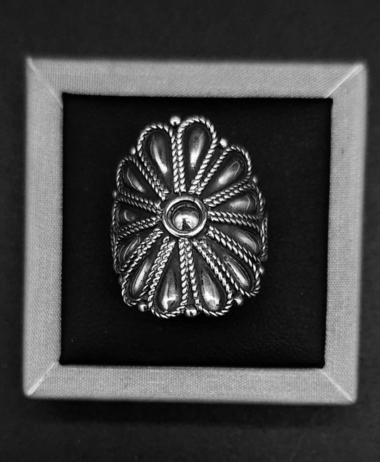ANILLO PLATA LEY 925 , VINTAGE