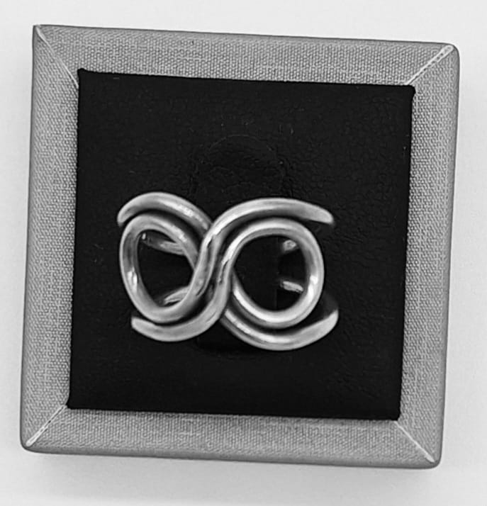 ANILLO PLATA LEY 925