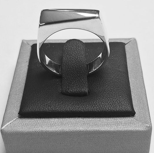 ANILLO EN PLATA LEY 925