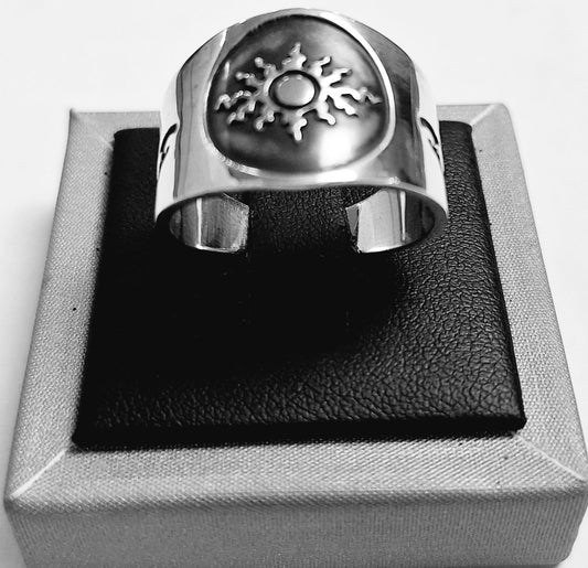 ANILLO  EN PLATA LEY 925
