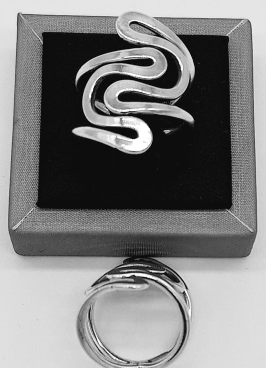 ANILLO PLATA LEY 925