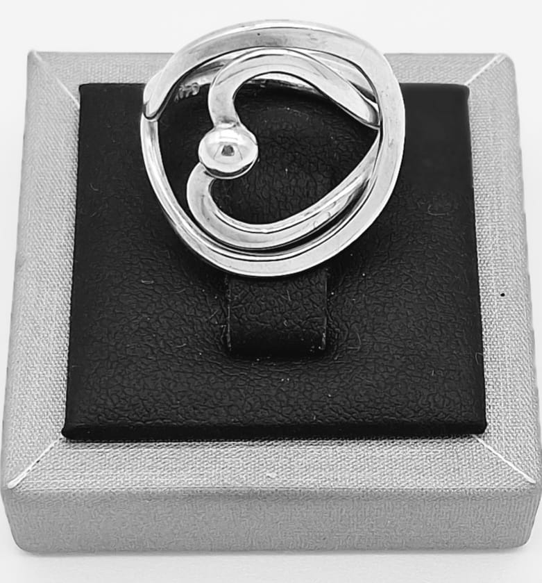 ANILLO PLATA LEY 925 .