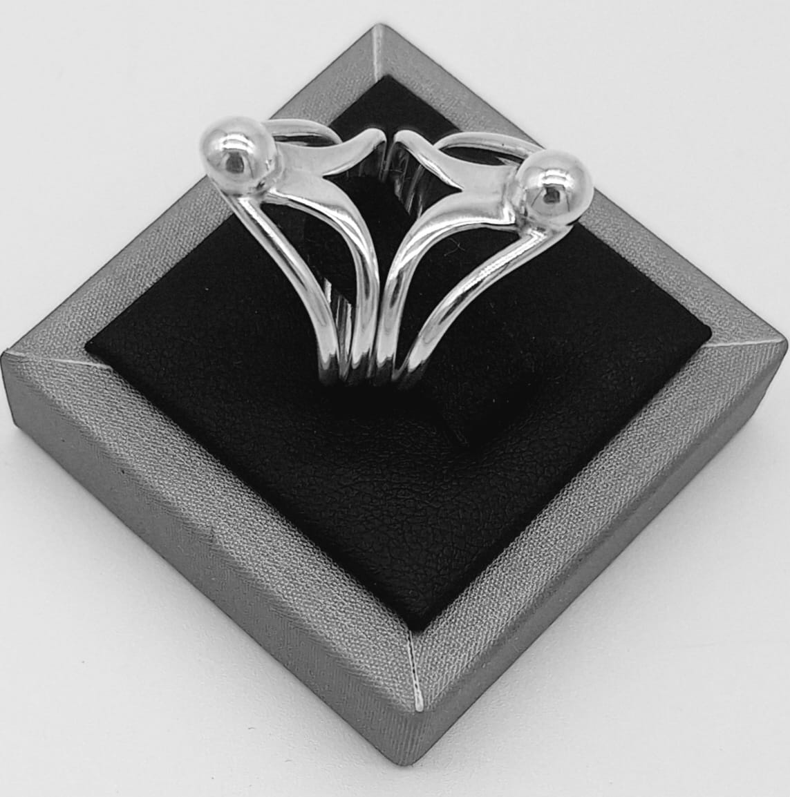 ANILLO PLATA LEY 925