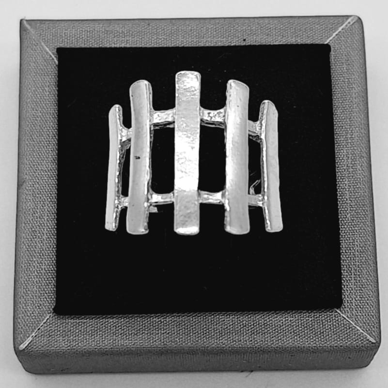 ANILLO PLATA LEY 925