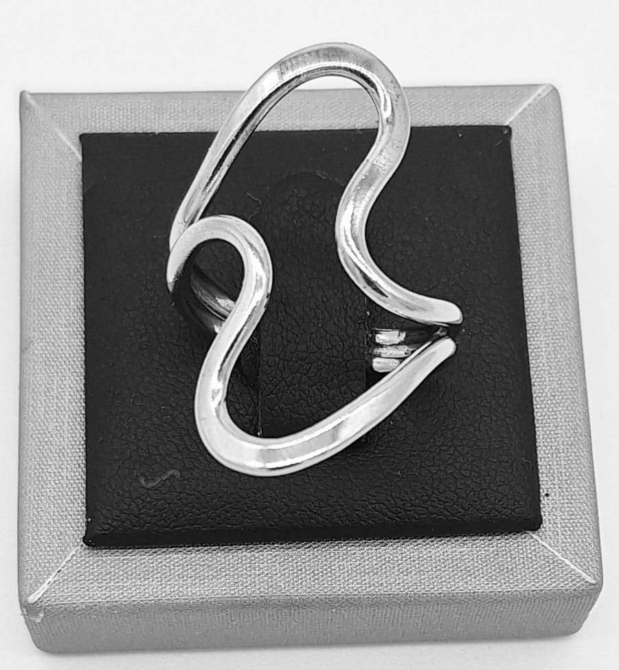 ANILLO PLATA LEY 925 .