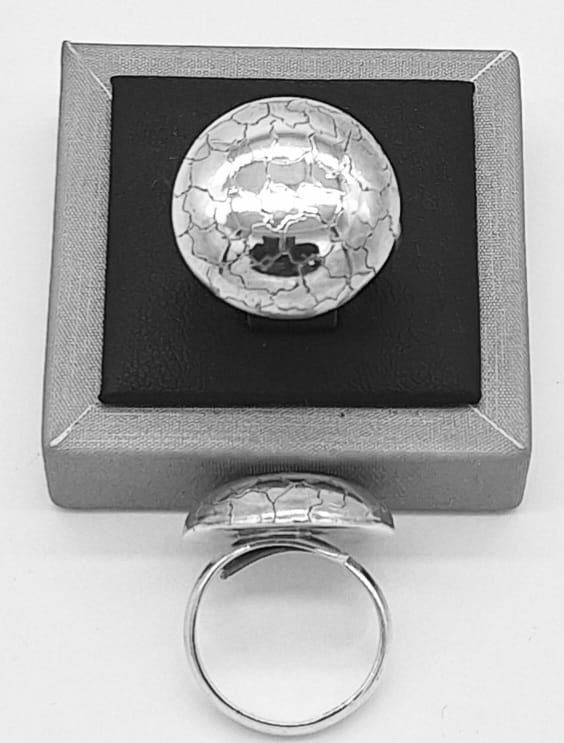 ANILLO PLATA LEY 925.