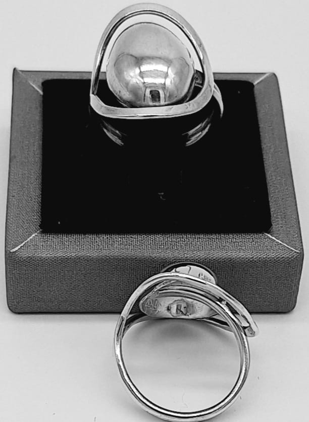 ANILLO PLATA LEY 925