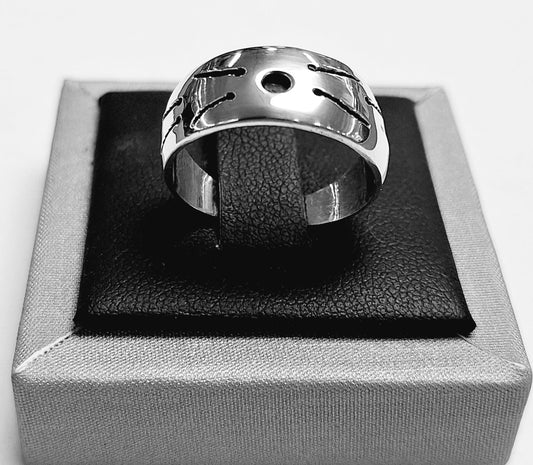ANILLO EN PLATA LEY 925