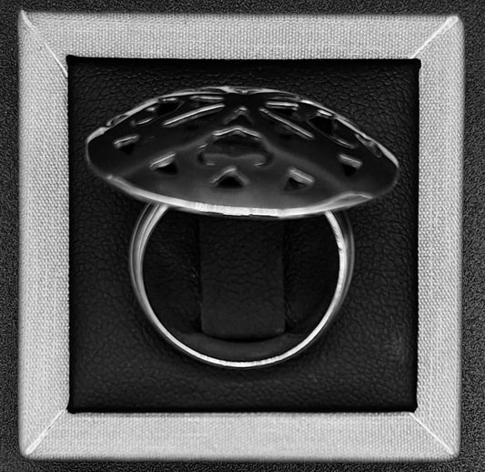 ANILLO PLATA LEY  925., VINTAGE