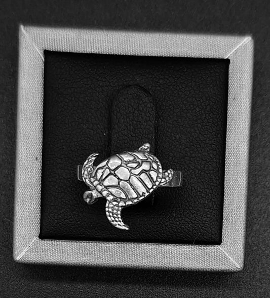 ANILLO PLATA 925 , TORTUGA