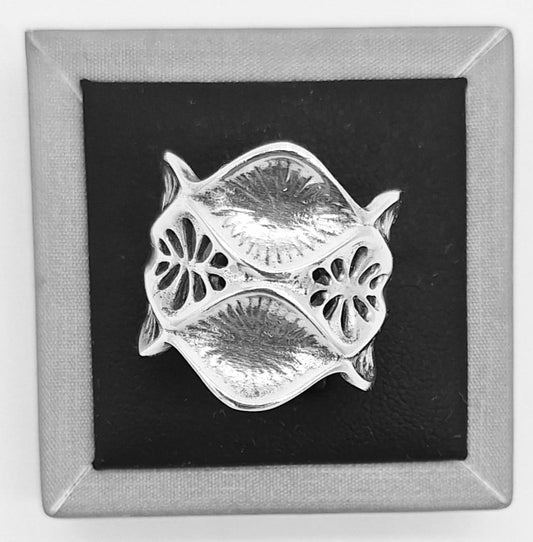 ANILLO PLATA LEY 925.