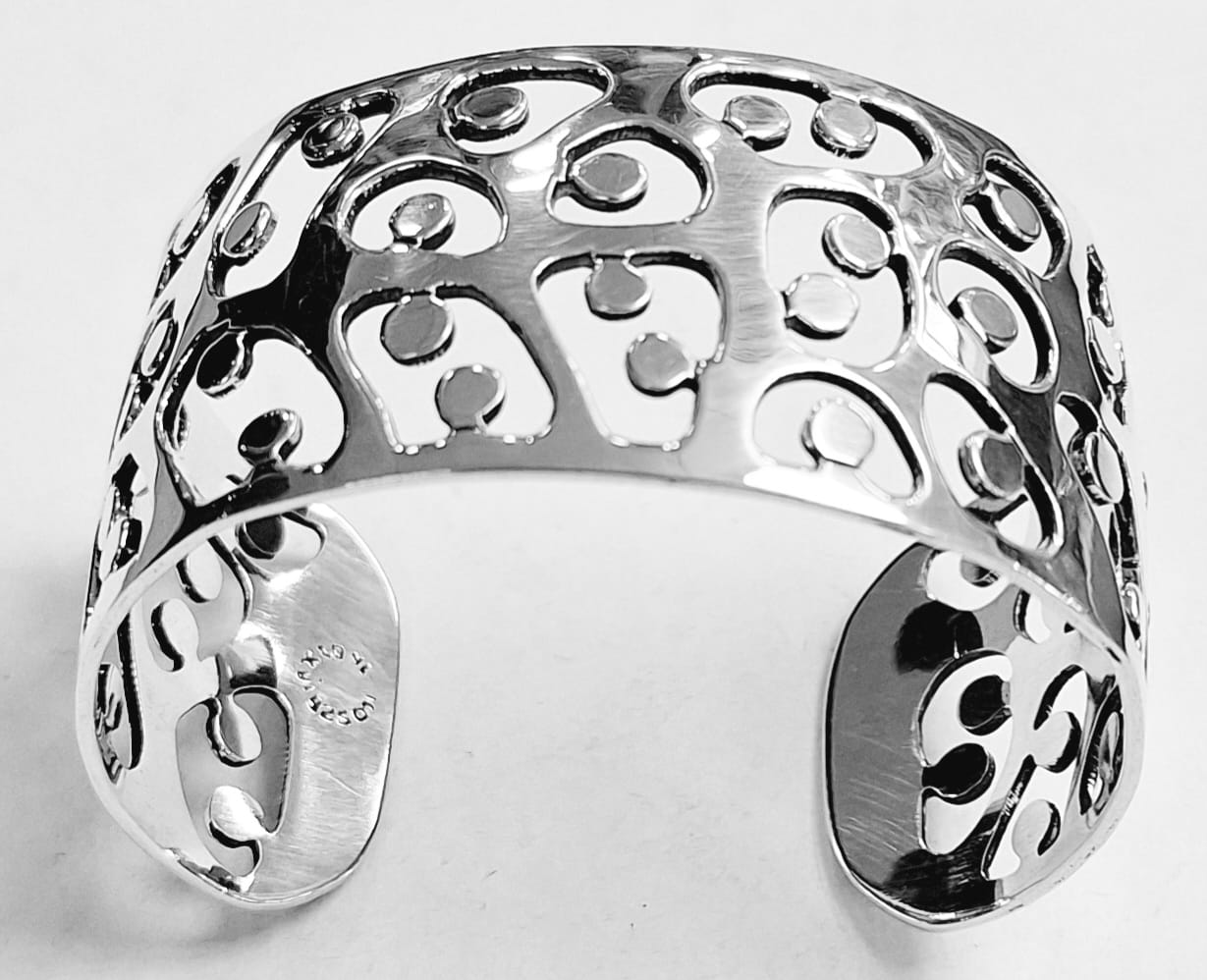 BRAZALETE EN PLATA  LEY 925