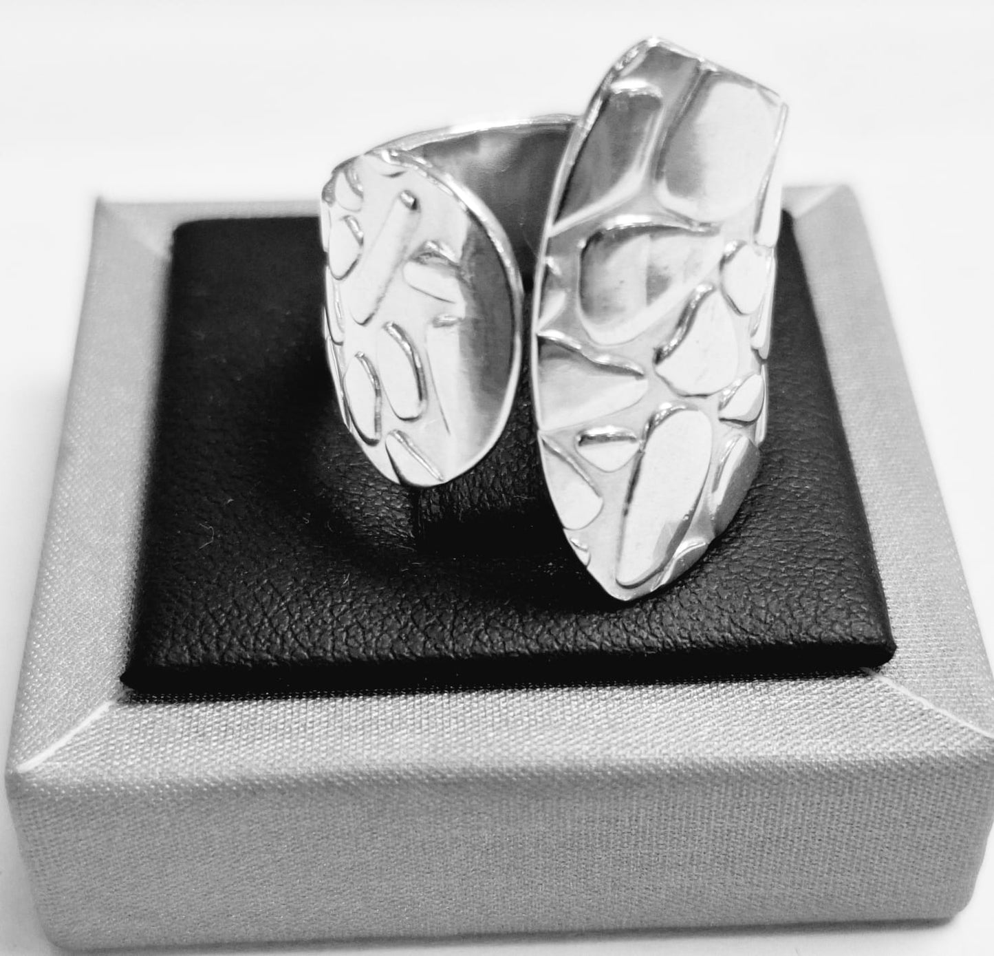 ANILLO PLATA LEY 925