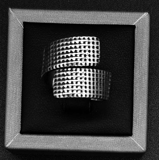 ANILLO PLATA LEY 925