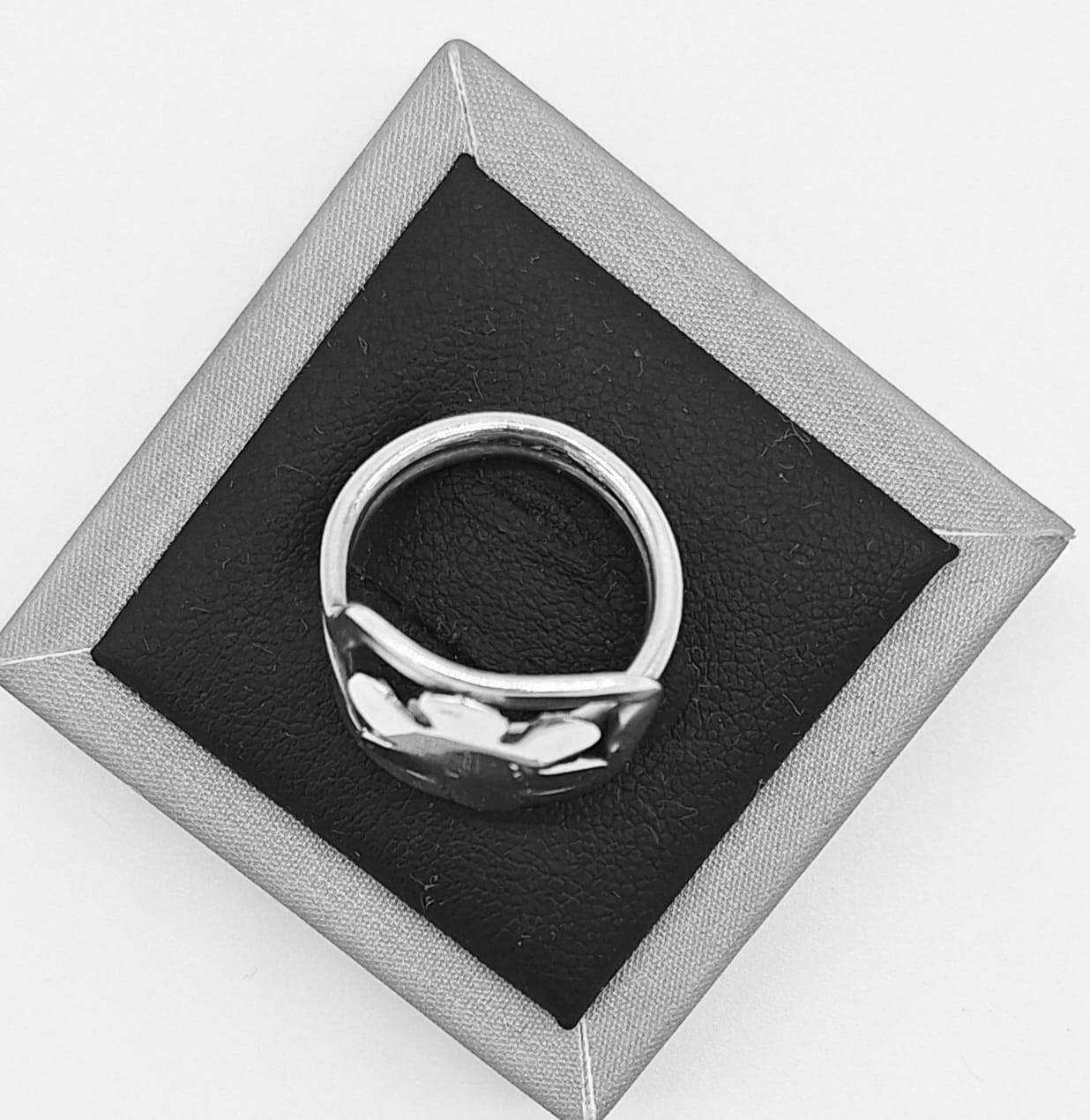 ANILLO PLATA LEY 925.