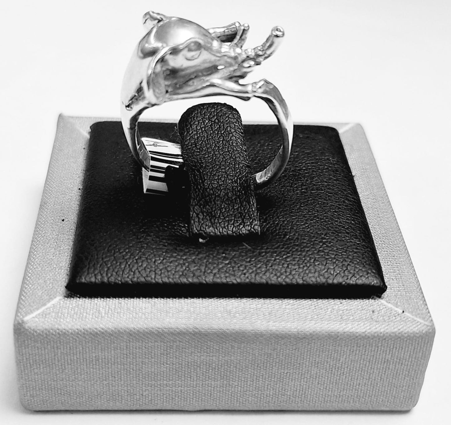 ANILLO BEBÉ ELEFANTE EN PLATA LEY 925