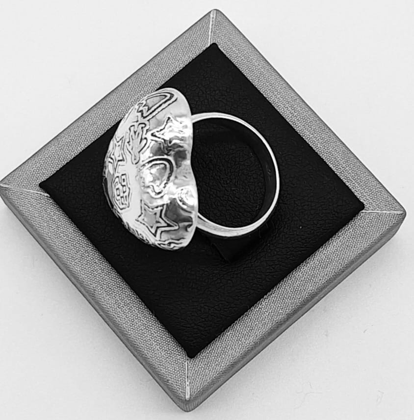 ANILLO PLATA LEY 925
