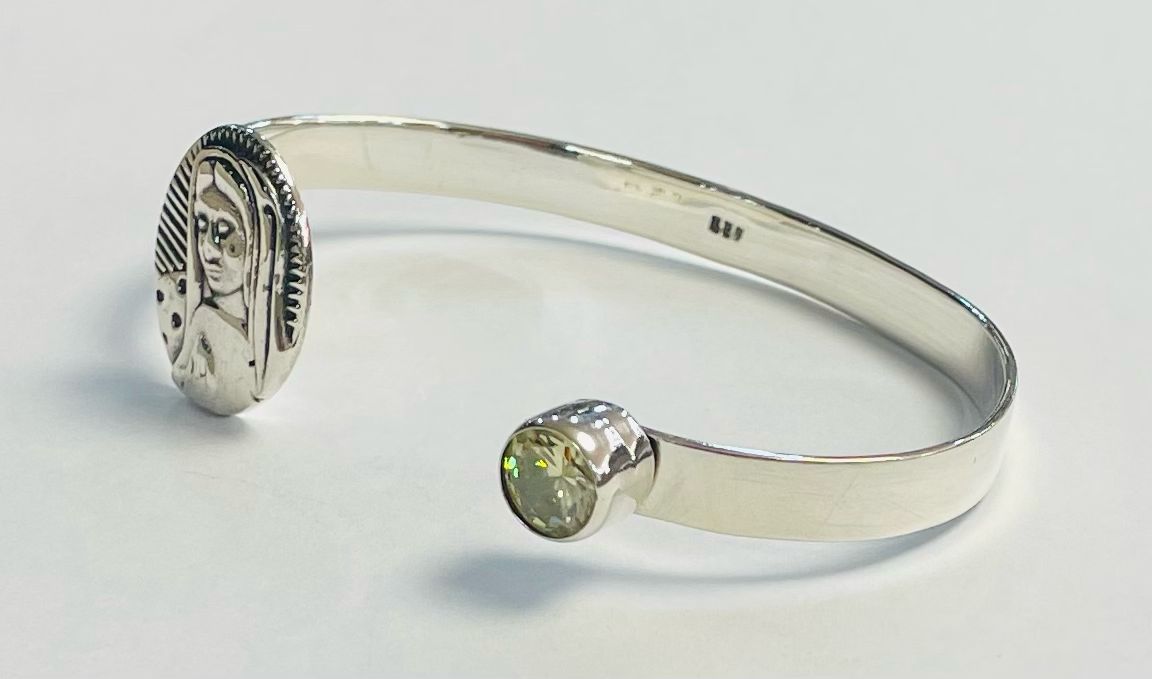 BRAZALETE  EN PLATA LEY 925
