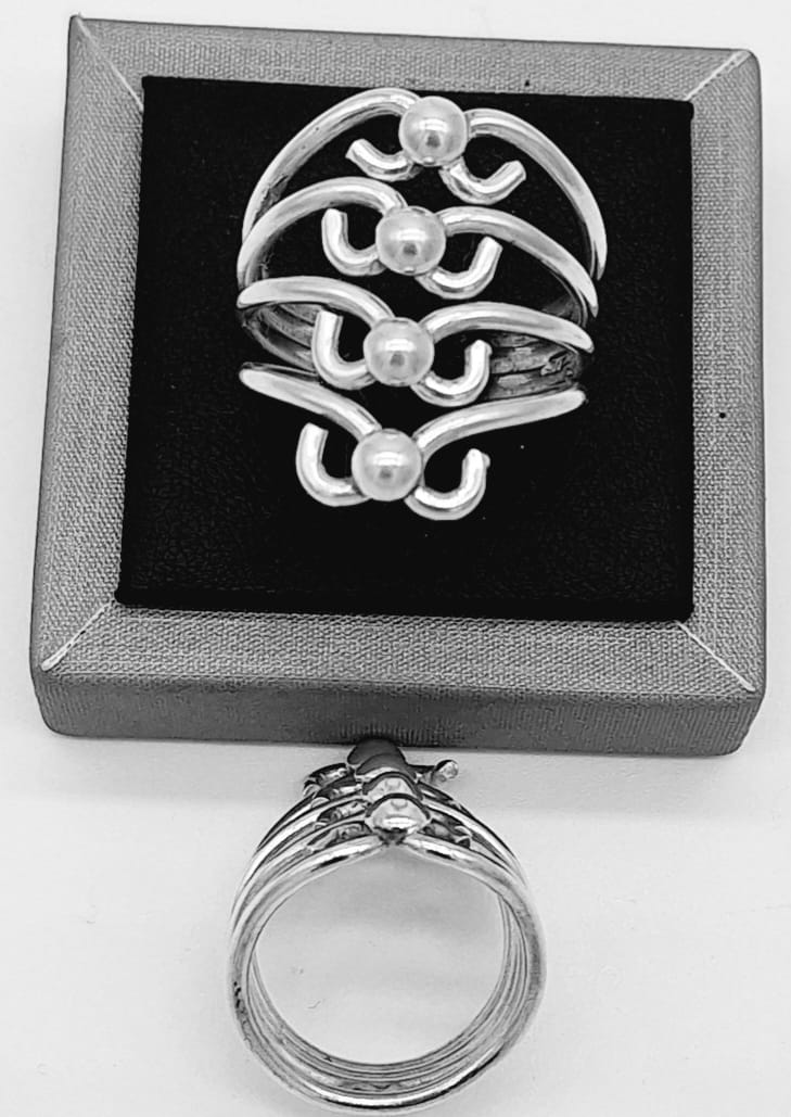 ANILLO PLATA LEY  925