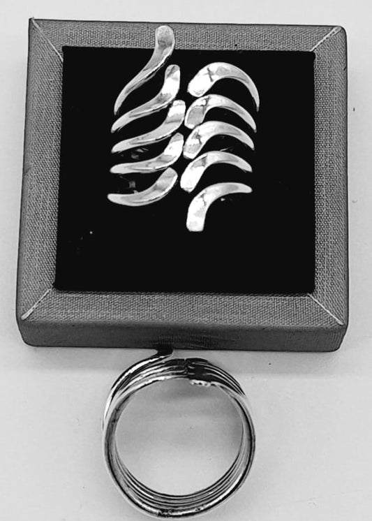 ANILLO PLATA LEY 925