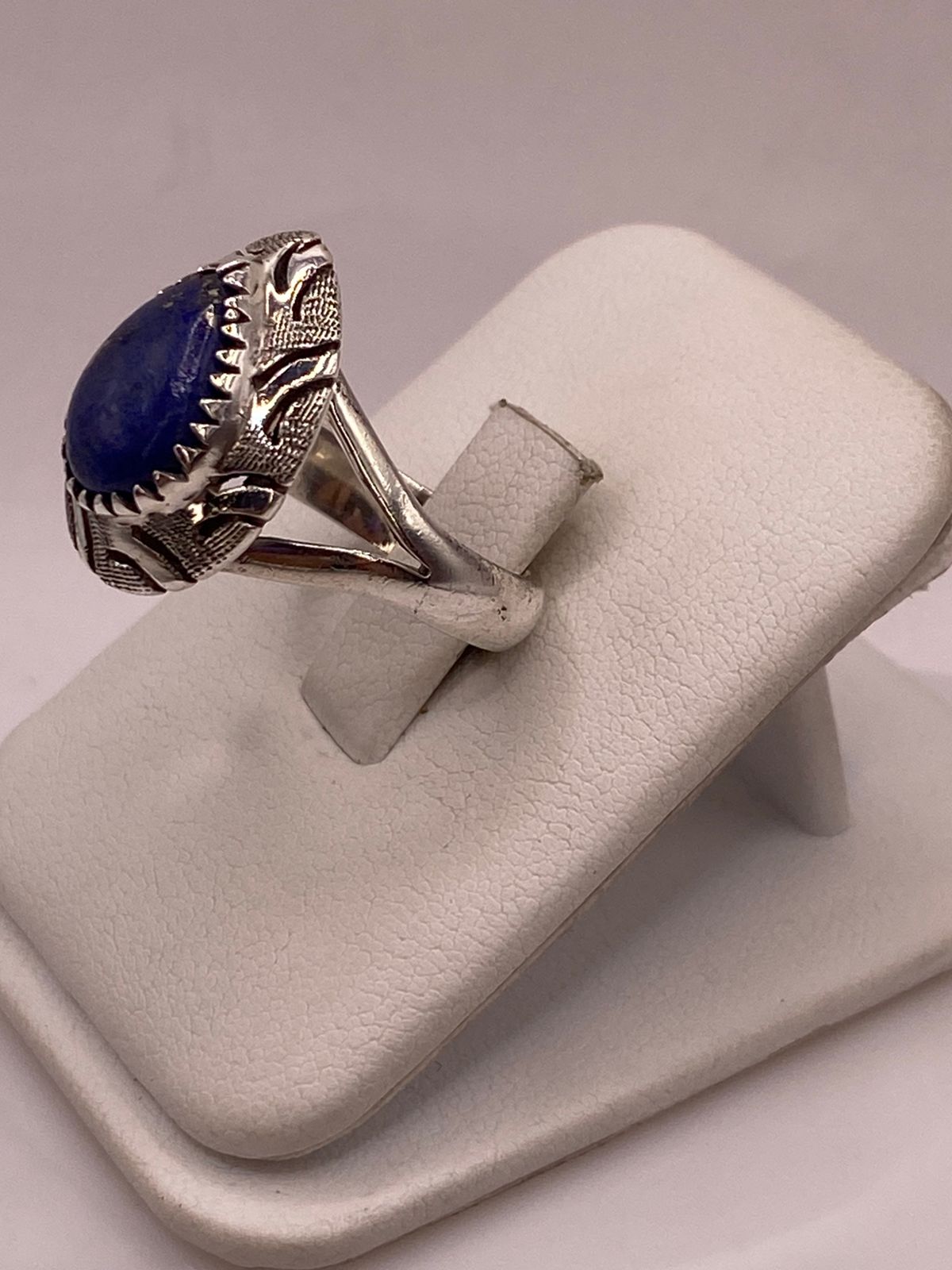 ANILLO DE PLATA LEY 925 CON LAPISLÁZULI