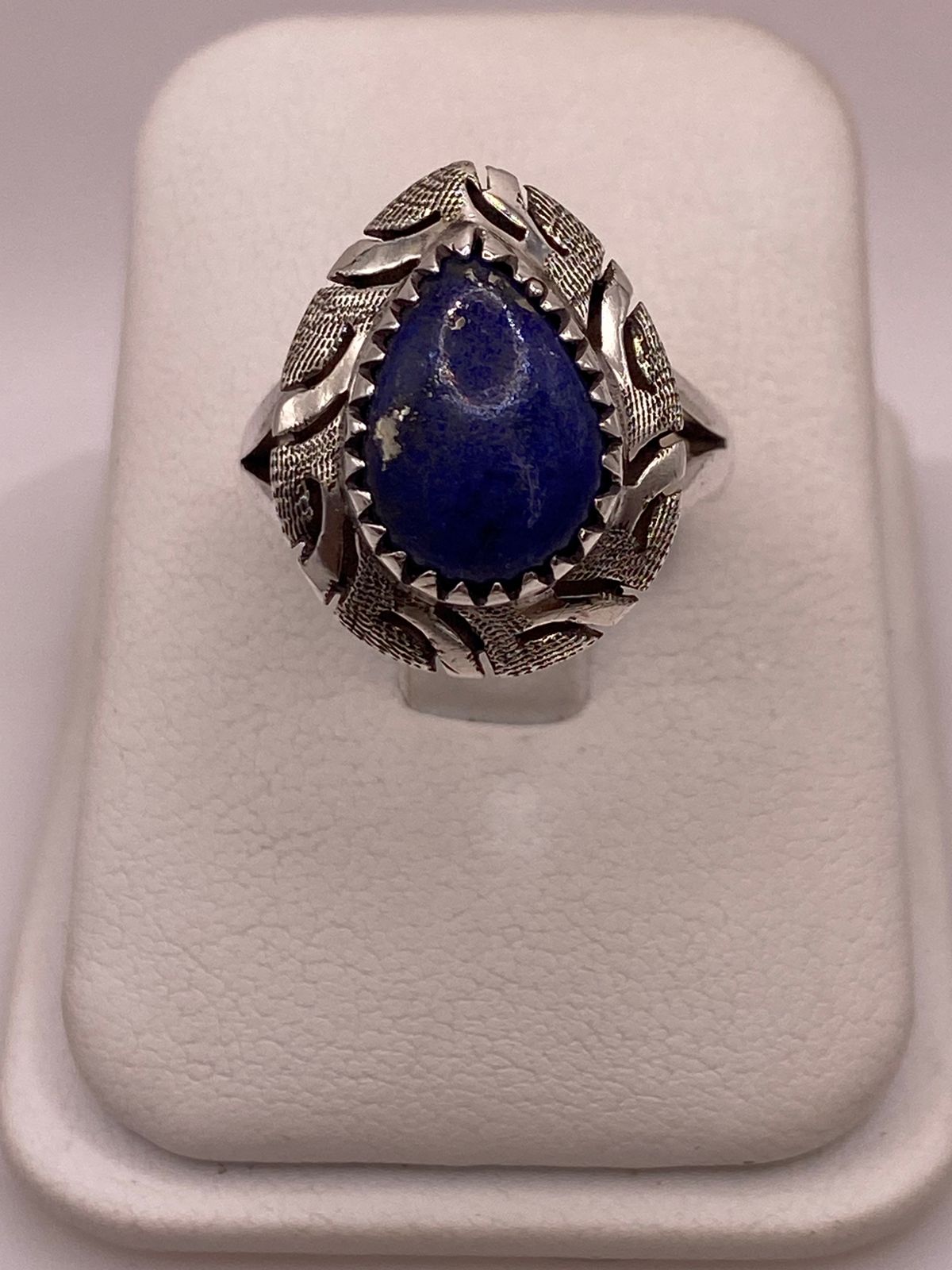 ANILLO DE PLATA LEY 925 CON LAPISLÁZULI