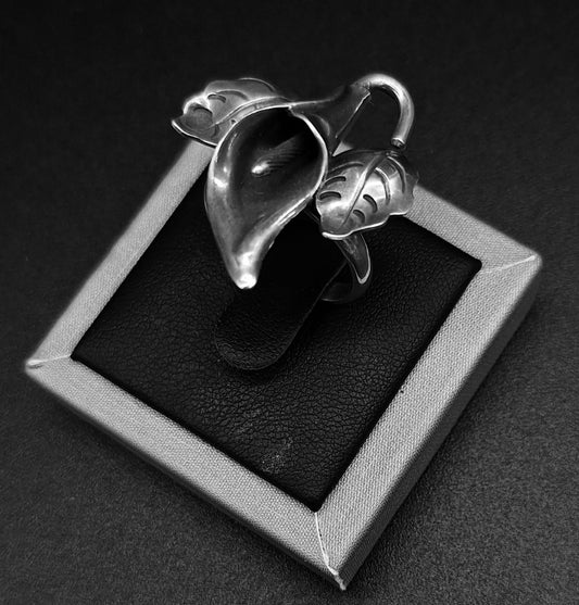 ANILLO ALCATRAZ EN PLATA LEY 925