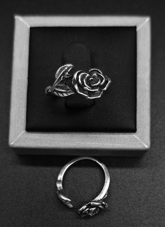 ANILLO PLATA LEY 925 , ROSA