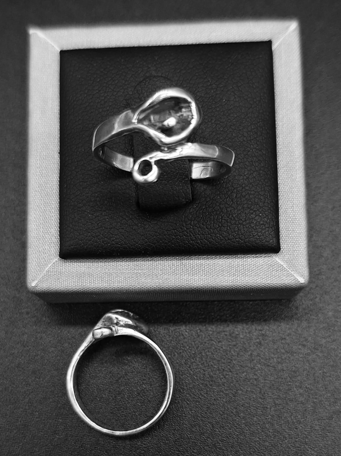 ANILLO ALCATRAZ EN PLATA 925