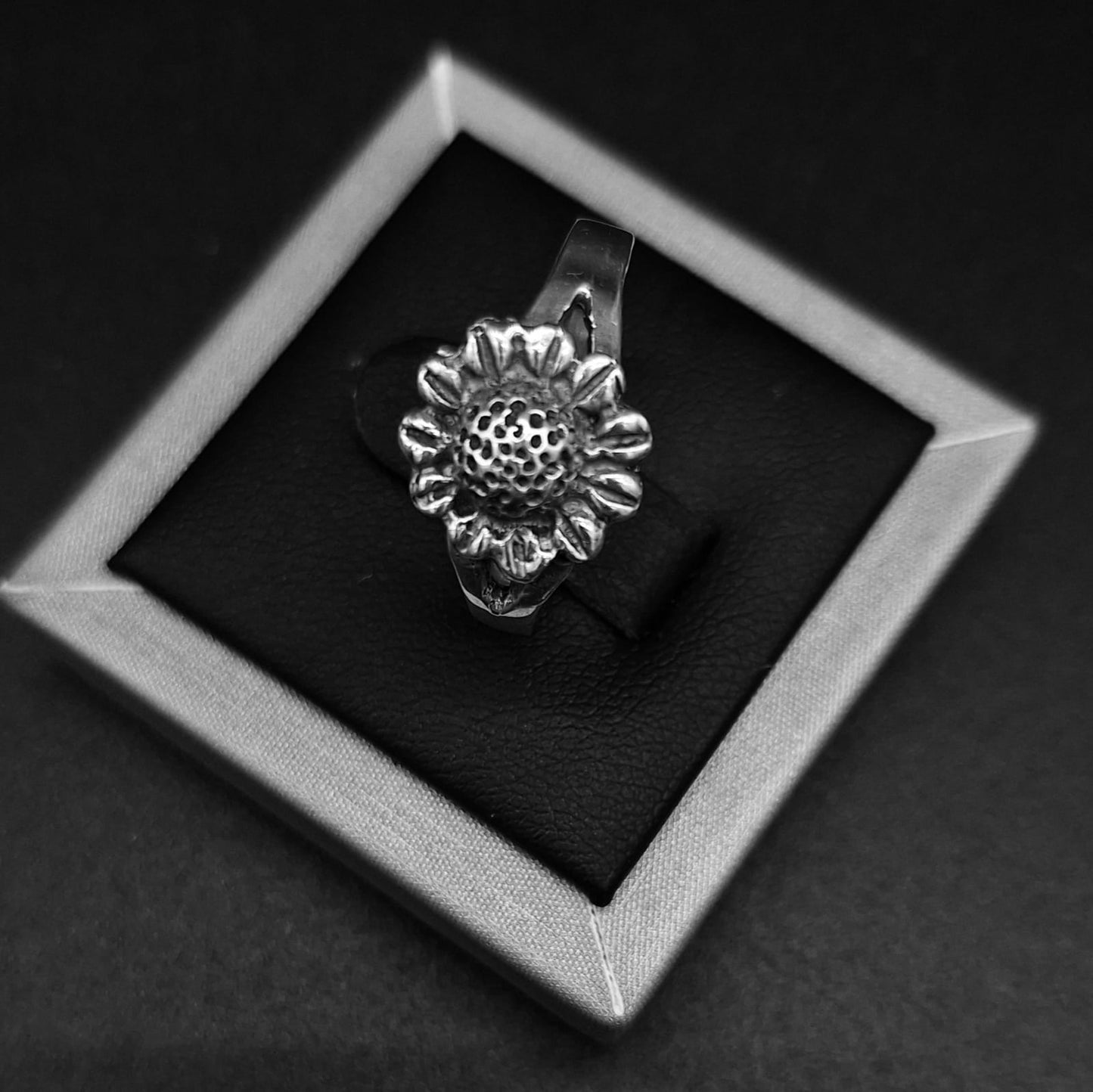 ANILLO PLATA LEY 925 , JIRASOL