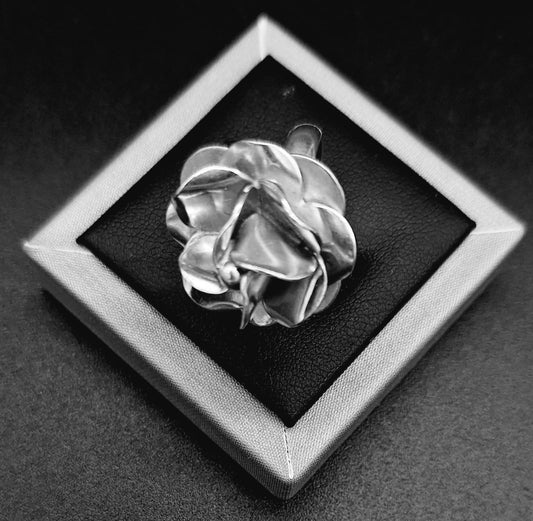 ANILLO PLATA LEY 925 , ROSA