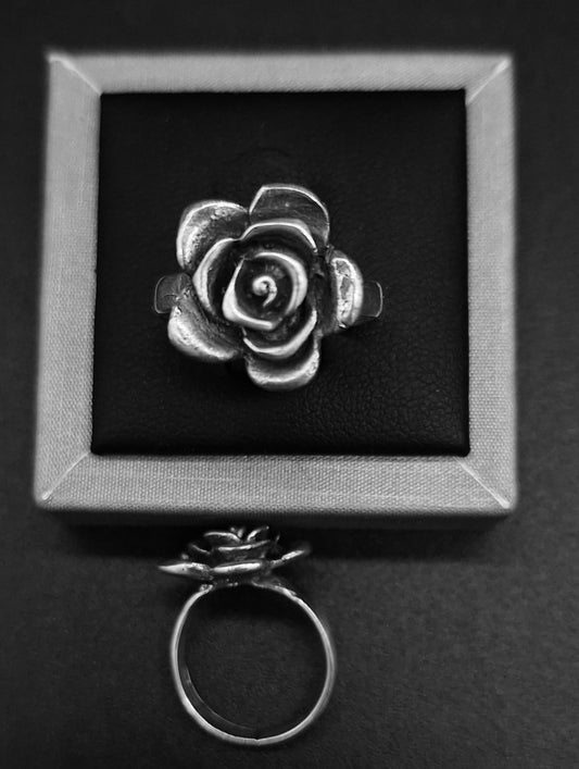 ANILLO PLATA LEY 925, ROSA