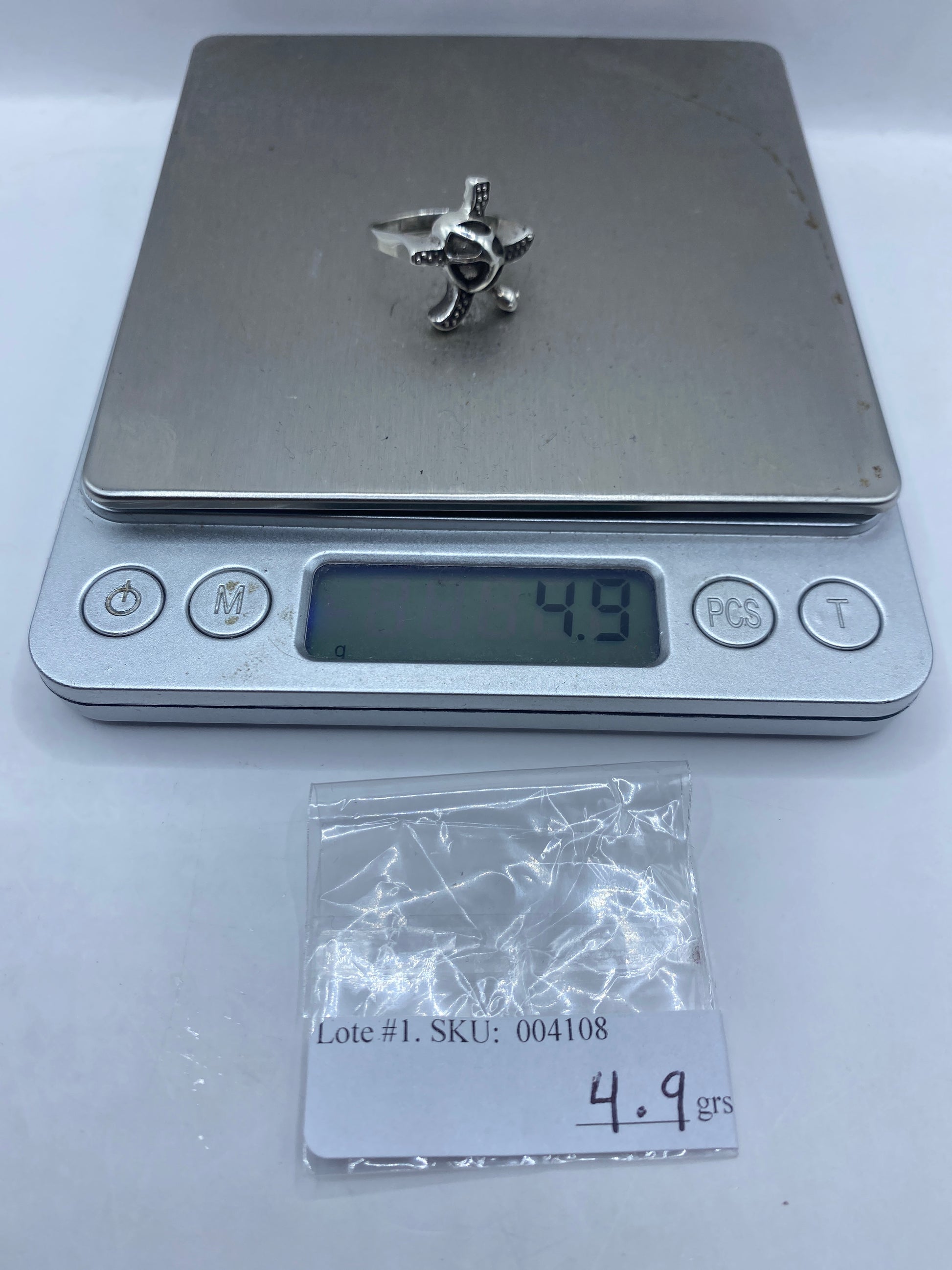 Anillo Étnico de Plata .950 — Tortuga Artesanal Taxco — foto 6