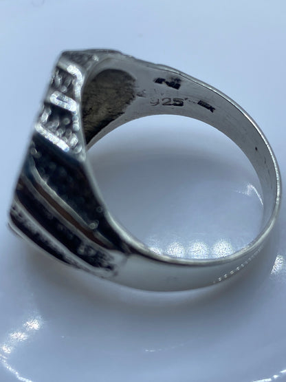 Anillo de Plata Sello Moneda Romana — Vintage Autoridad — foto 5