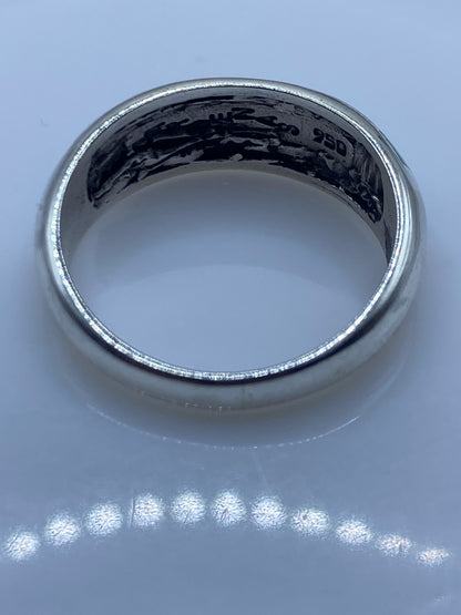 Anillo de Plata Ópalo de Fuego Azul Cielo — Unisex Taxco — foto 5