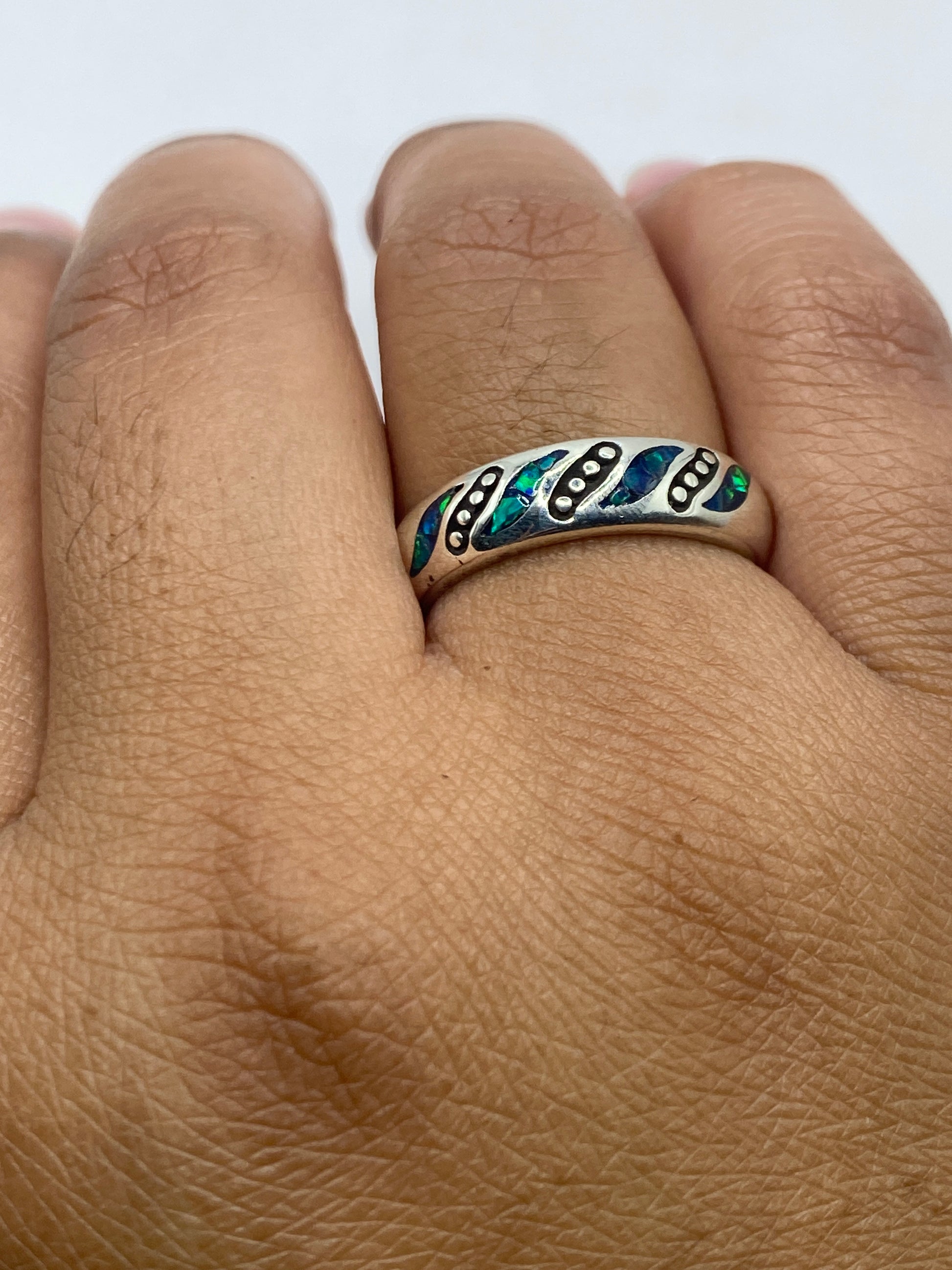 Sello interior del anillo con hallmark 950 MEXICO, certificado de autenticidad