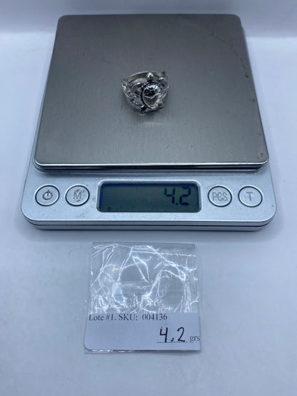 Anillo Tortuga Plata .950 — Diseño Étnico Artesanal — foto 6