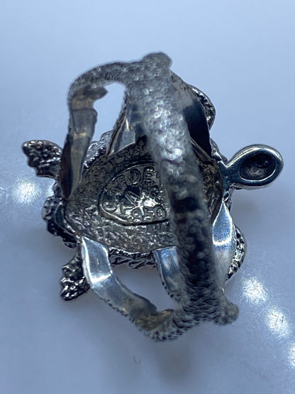 Anillo Plata .950 Tortuga Sagrada — Diseño Prehispánico — foto 5