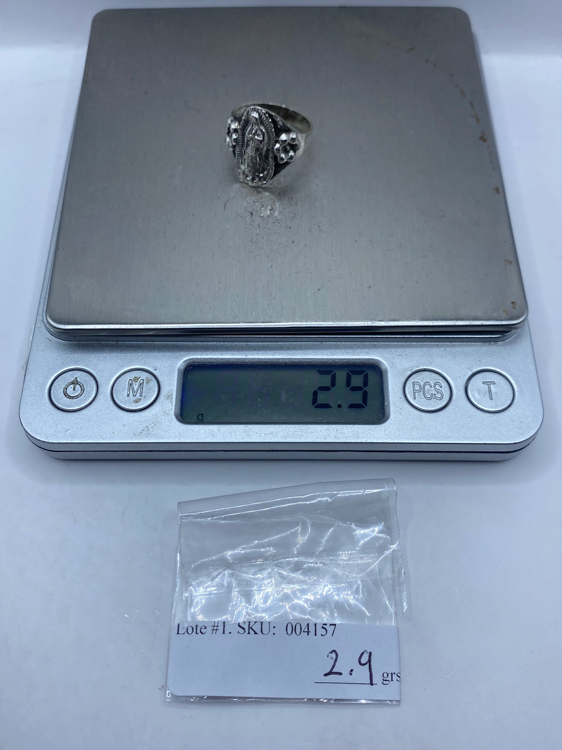 Anillo de Plata Virgen de Guadalupe — Devoción Religiosa — foto 5