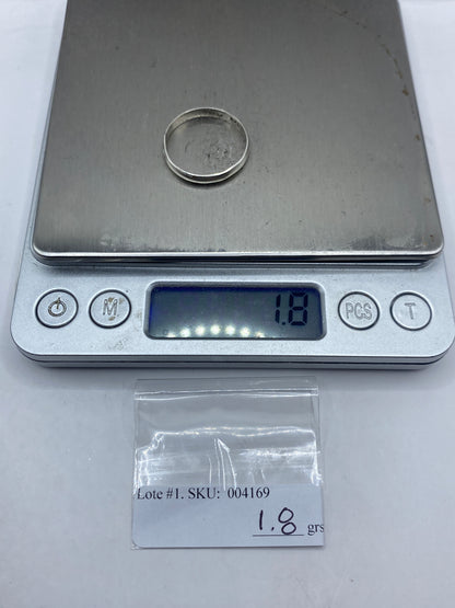 Anillo de Plata Banda Pulida Minimalista — Uso Diario — foto 6