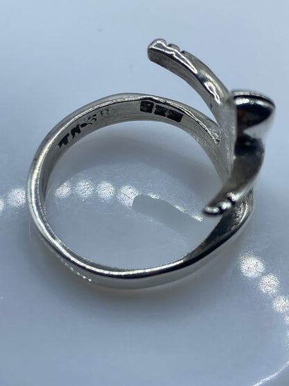 Anillo de Plata Ala Minimalista — Diseño Escultural — foto 5
