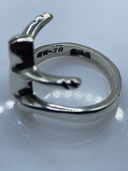 Anillo de Plata Alas Abiertas Artesanal — Diseño Escultural — foto 5