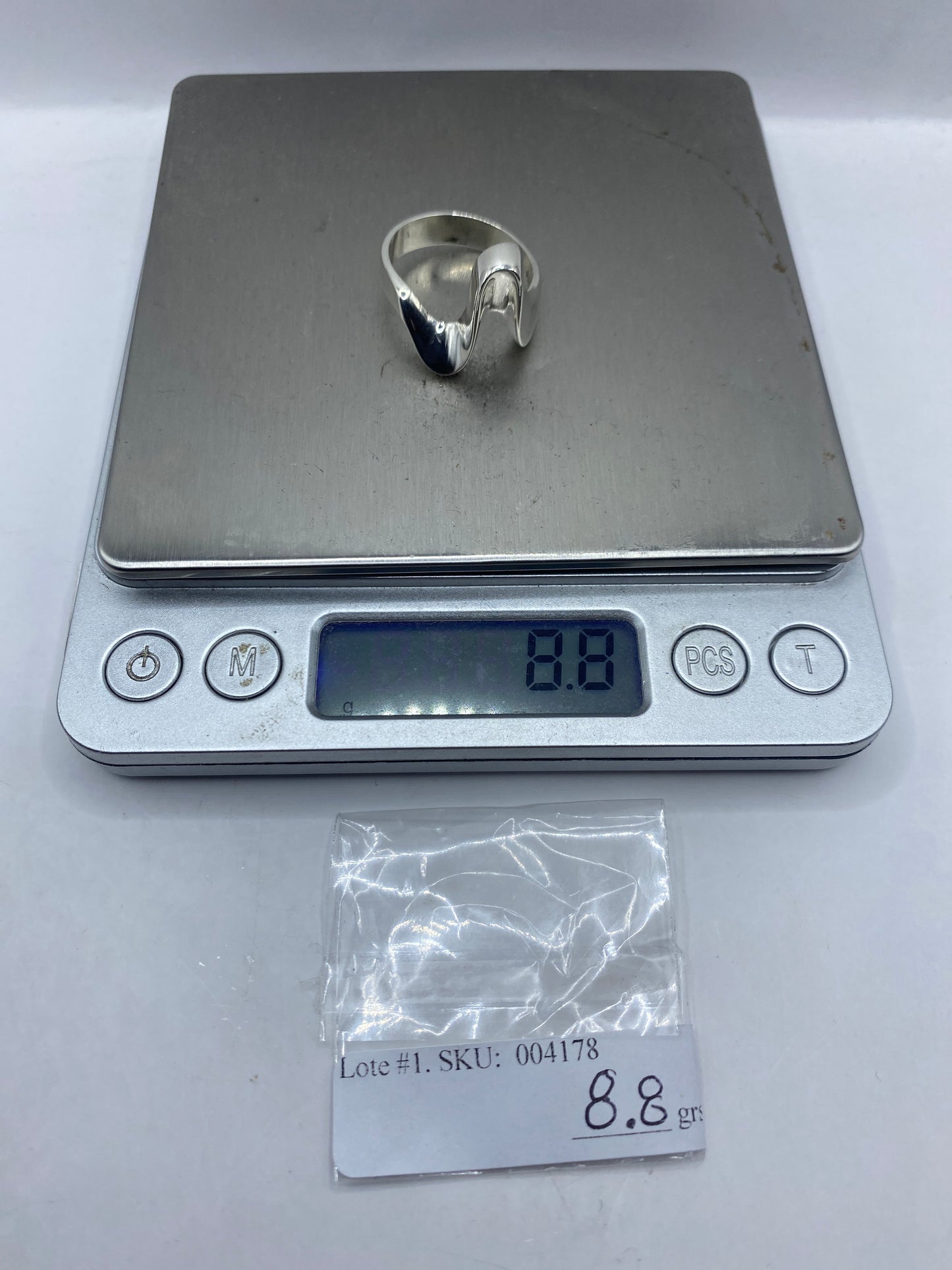 Anillo de Plata Minimalista Pulido — Diseño Contemporáneo — foto 6