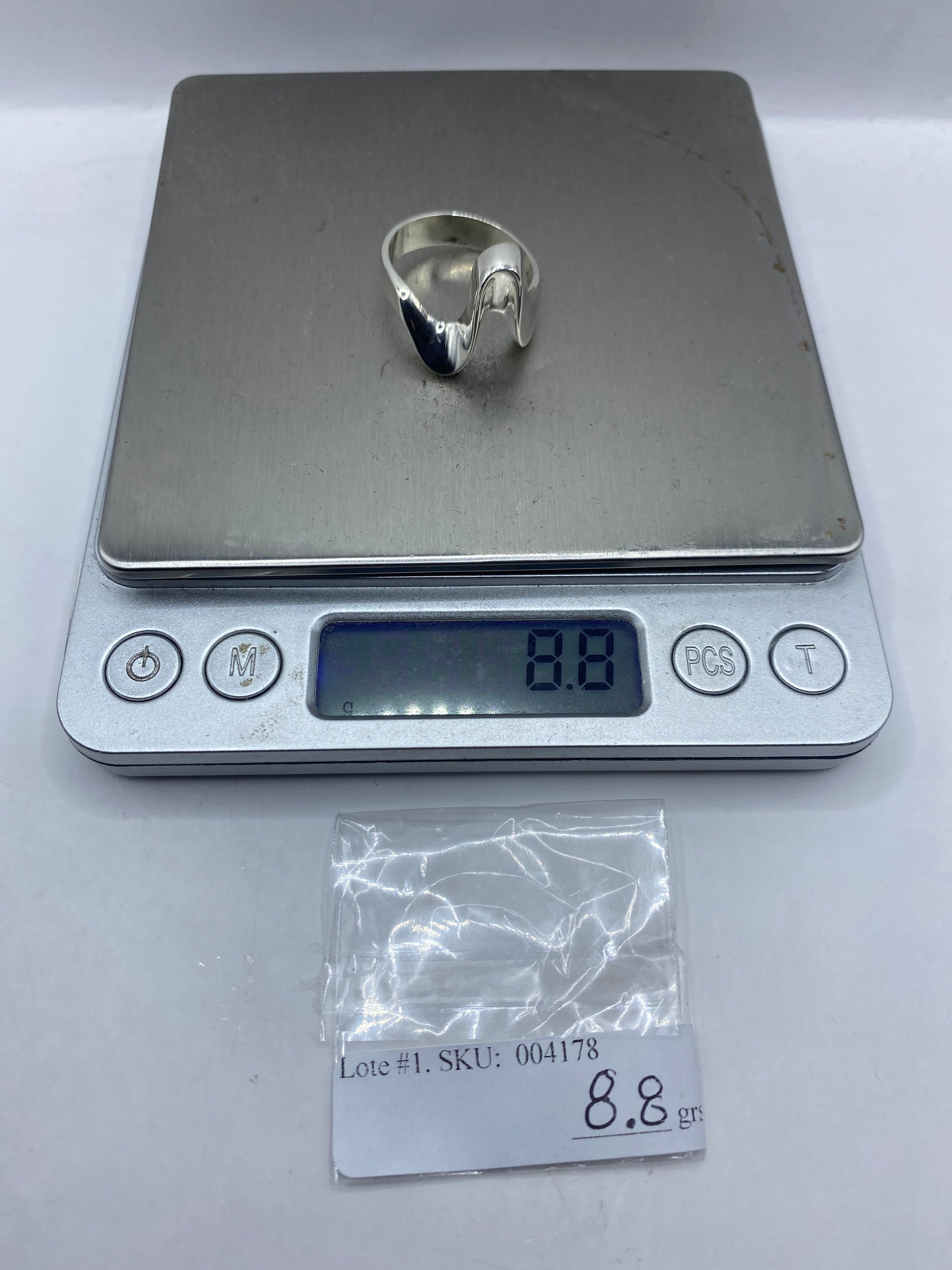 Anillo de Plata Minimalista Pulido — Diseño Contemporáneo — foto 6