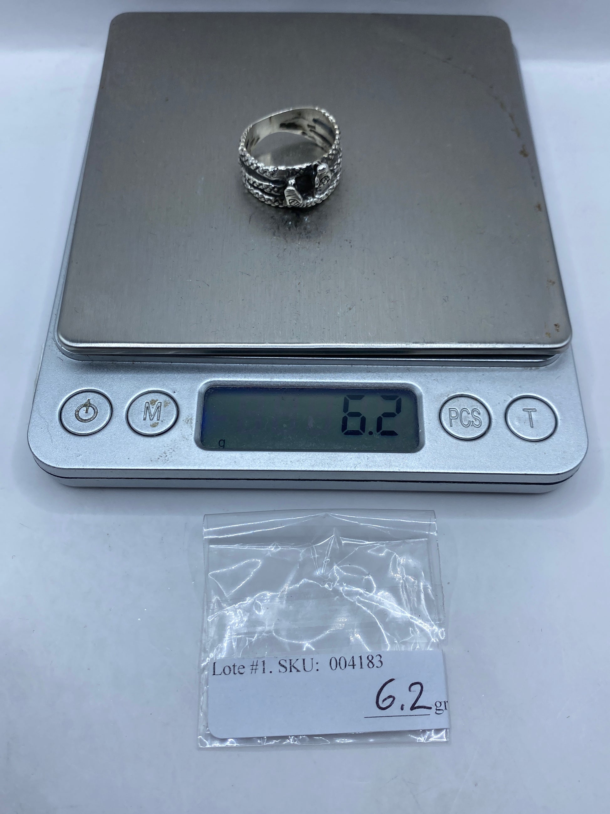 Anillo de Plata Serpiente Doble Cabeza — Étnico Taxco — foto 5