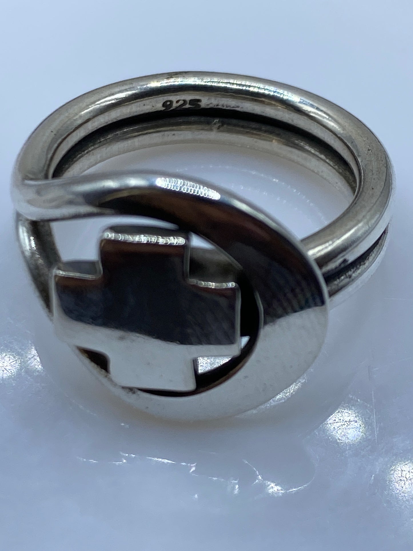 Anillo de Plata Geométrico Moderno — Sello Taxco .925 — foto 5