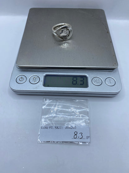 Anillo de Plata Geométrico Moderno — Sello Taxco .925 — foto 6